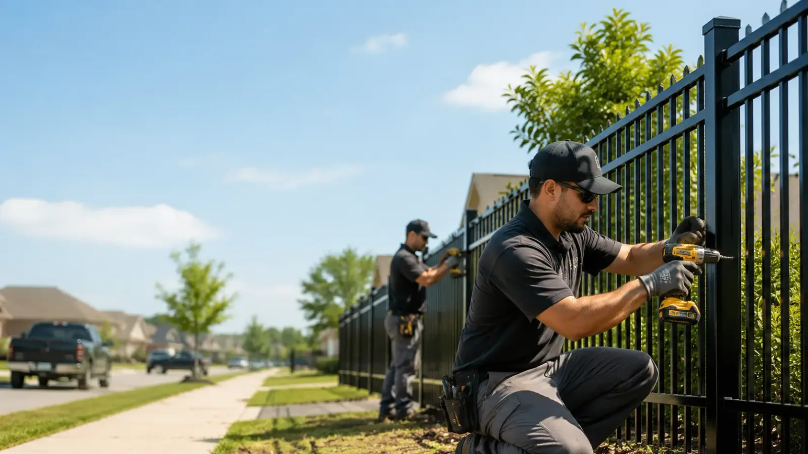Metal Fence Installation in Worton, MD